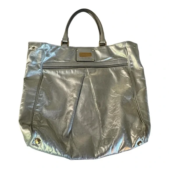 Marc Jacobs Kristen Silver Tote Bag - Picture 4 of 14